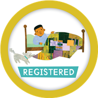 Independent reader Registration Badge Badge