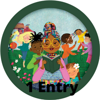 1 entry Badge