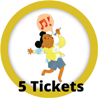5 Tickets Badge